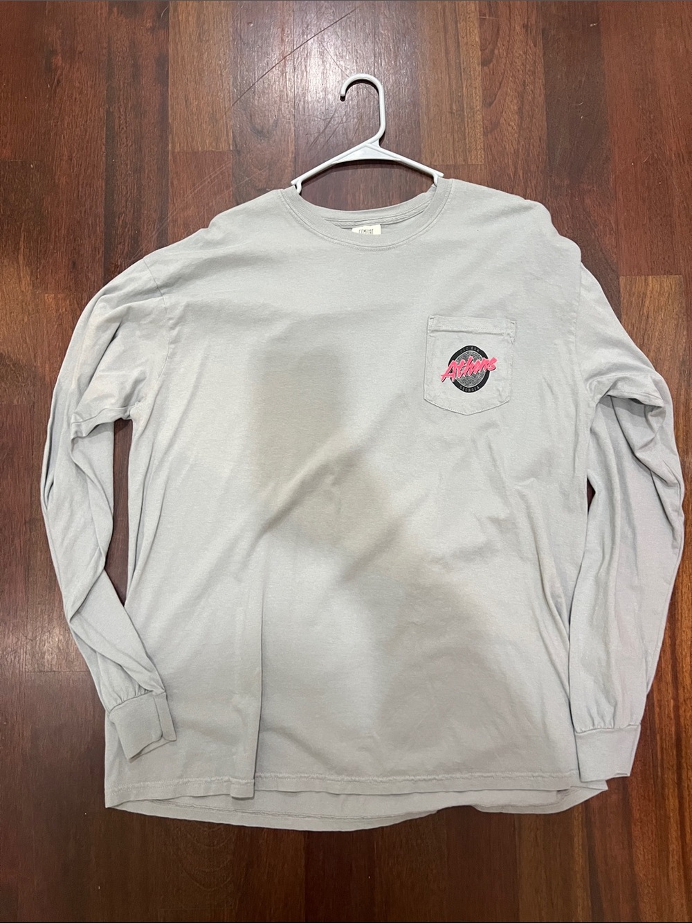 NWOT Old Row Athens Long Sleeve Pocket Tshirt